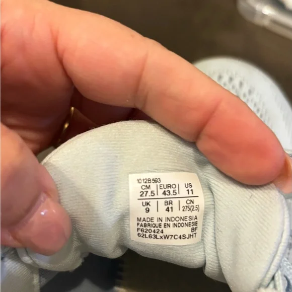 Asics Gray and Yellow Athletic Shoes - Picture 5 of 12